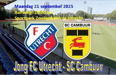 Utrecht - cambuur